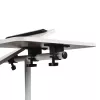 Maclean supporto mobile per scrivania/laptop, bianco, regolazione in altezza 59-89 cm, max 30 kg, MC-121 W