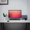 Speaker PC 2 in 1 Soundbar per computer con retroilluminazione LED RGB, stereo, gaming, USB 2 x 3W AUX 3,5 mm