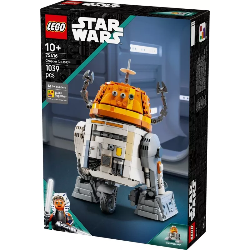 Set da costruzione LEGO Star Wars Chopper C1-10P modello droide astromeccanico 75416, 1039 pezzi, età 10+, altezza 220 mm