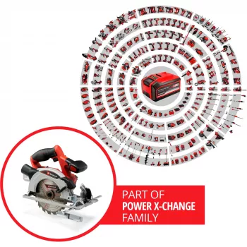 Einhell TE-CS 18/165-1 Li - Solo 16,5 cm nero, rosso, argento 4200 giri/min