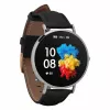 Smartwatch Garett Verona argento-nero pelle VERONA_SREB_CZARN_SKOR Garett