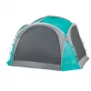 Event Dome Shelter XL, 4,5 x 4,5m, gazebo azzurro/grigio