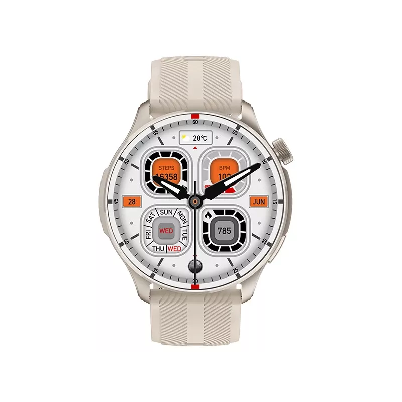 Smartwatch TRACER SM7 Astral Starlight — Bluetooth, cardiofrequenzimetro