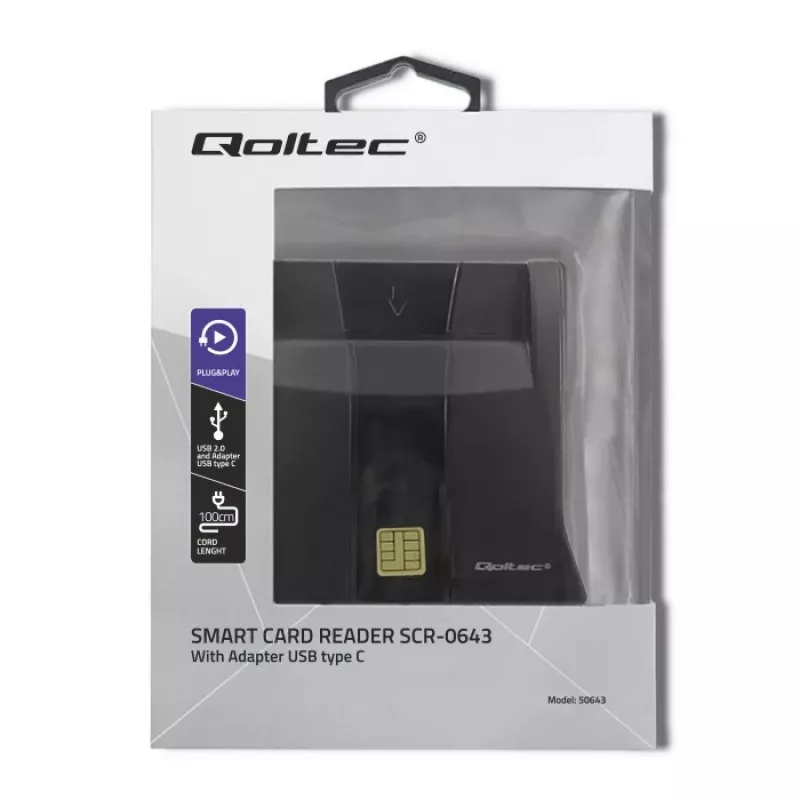 Lettore RFID Qoltec 50643