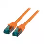 EFB-Elektronik Cavo patch RJ45 Cat.6A S/FTP LSZH arancione 1m Produttore: EFB Elektronik (MK6001.1O)
