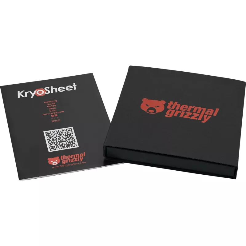 Pad termoconduttivo Thermal Grizzly KryoSheet 68×51 mm antracite, 1 g