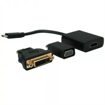 VALUE - Adattatore video esterno - USB-C 3.1 - HDMI - nero
