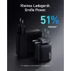 Caricabatterie USB rapido da interno Anker Prime A2669313 – 67 W, 1×USB-A, 2×USB-C, nero