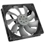 Ventola Akasa OTTO SF12 Ventola case PC 12 cm Nero Grigio