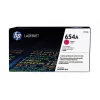 Cartuccia toner originale HP 654A LaserJet magenta