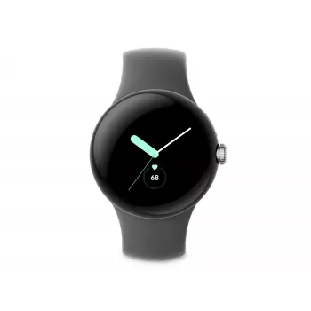Google Pixel Watch – argento lucido – smartwatch con cinturino