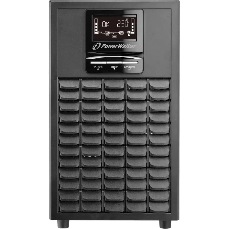 PowerWalker VFI 3000 CG PF1 doppia conversione (online) 3 kVA 3000 W 9 uscite AC