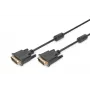 Cavo di connessione DVI Assmann. DVI(24+1). 2x ferrite M/M. 10.0m. DVI-D dual link. UL. bl (AK-320101-100-S)