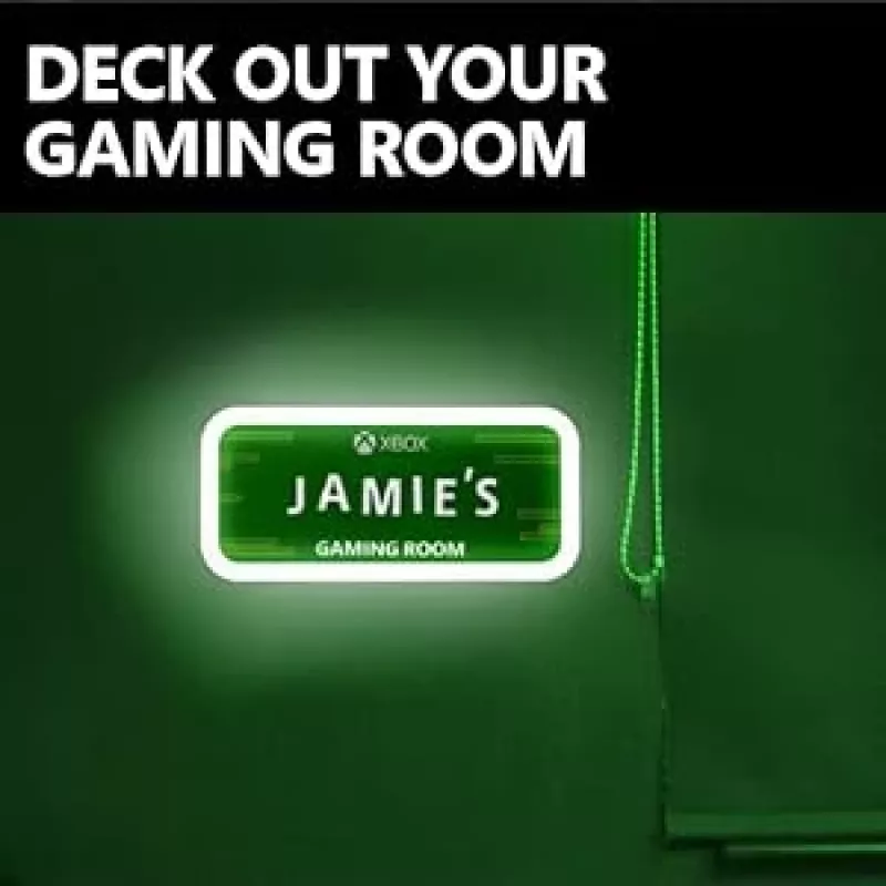 Lampada da tavolo Paladone Light up Room Sign PP11615XBV2 design Xbox