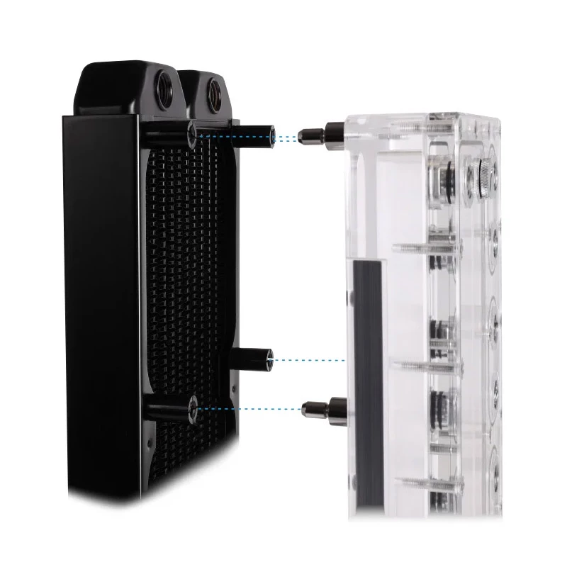 Kit di montaggio Alphacool 15725 Nero Acciaio inox 25 mm 10 g