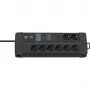 Prolunga elettrica Brennenstuhl 1256000698 3 m 8 prese AC per interni nero