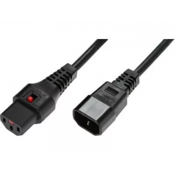 Cavo di alimentazione Microconnect PC1022 nero 3 m connettore femmina C14 connettore femmina C13