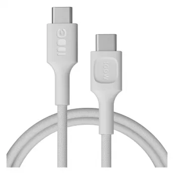 Cavo USB-C-USB-C PowerStream 100W intrecciato 1,2m bianco