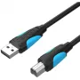 Cavo USB 2.0 A a USB-B Vention VAS-A16-B500, 5 m, nero, connettore-connettore, 480 Mbit/s