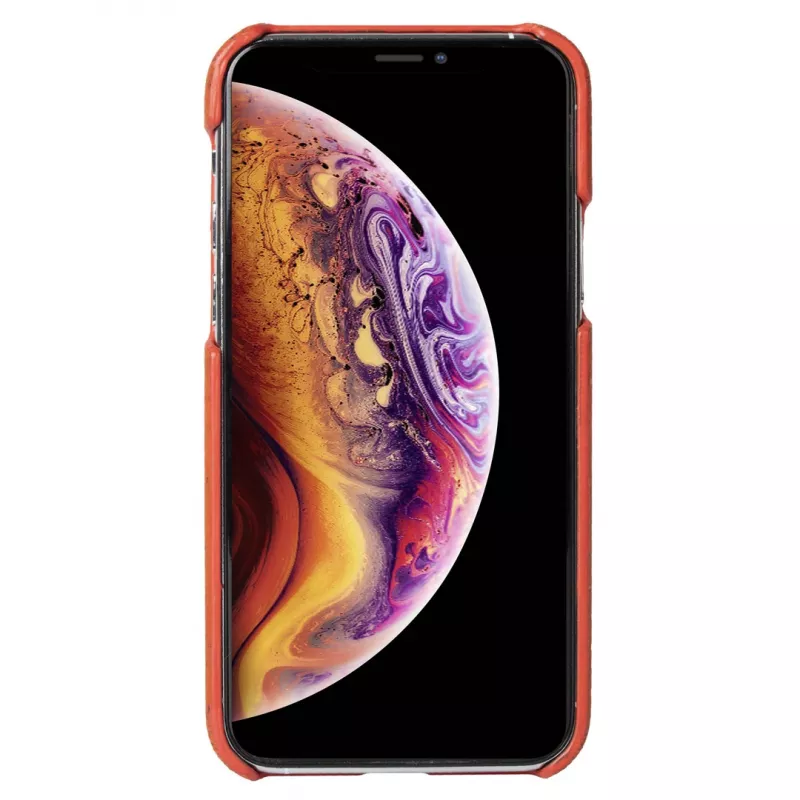 Custodia protettiva Krusell Birka per Apple iPhone 11 Pro Max — color ruggine