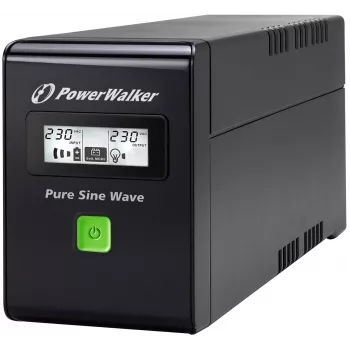 PowerWalker VI 600 SW FR UPS 600 VA 2 uscite AC Line-Interactive (VI 600 SW FR)