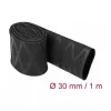 Guaina termorestringente DeLOCK 19596 motivo a X antiscivolo 1 m x 30 mm nero