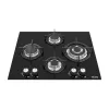 Piano cottura in vetroceramica a gas IsEasy MGBG-604B