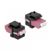 Modulo keystone LC duplex femmina su LC duplex femmina DeLOCK