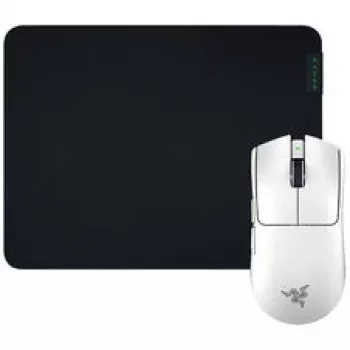 Bundle mouse da gaming e tappetino mouse Razer Viper V3 Pro + Gigantus M — bianco