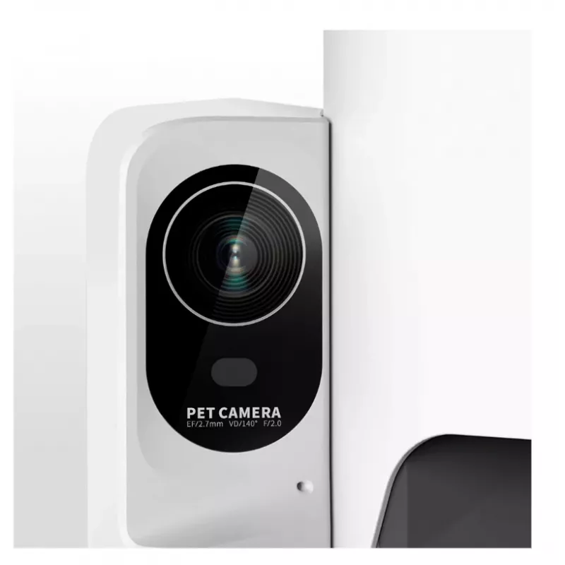 Distributore automatico di cibo PETKIT P571 con telecamera, capacità 3 l, bianco