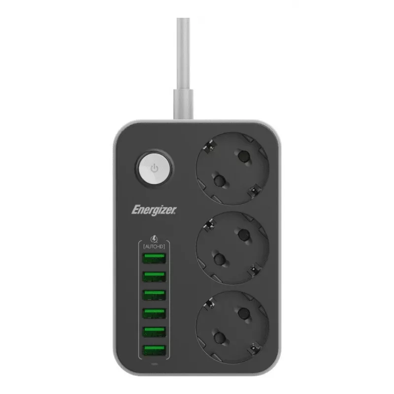 Powerbank portatile Energizer EPB2500W01EU 2500 mAh uscita USB caricabatterie compatto