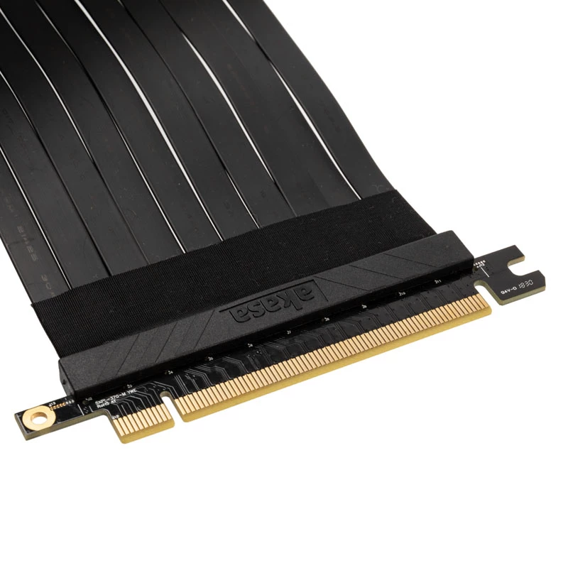 Cavo riser Akasa RISER nero X2 Premium PCIe 3.0 x16 20 cm