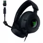 Razer Kraken V4 X - Headset gaming per PC con filo (driver TriForce da 40 mm, microfono cardioide retrattile, audio surround 7.1, Chroma RGB per PC, console e telefono)