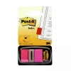 3M Post-it Index rosa, stretto, 50 strisce adesive dimensioni, 25,4 x 43,2 mm, in dispenser monouso (I680-21)