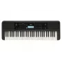 Tastiera YAMAHA PSR-E383 — Tastiera MIDI portatile 61 tasti, display LCD, USB, altoparlanti integrati, a batteria (6), nero