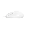 MODECOM M10 M-MC-0M10-200 mouse (ottico, 1000 DPI, colore bianco) (M-MC-0M10-200)
