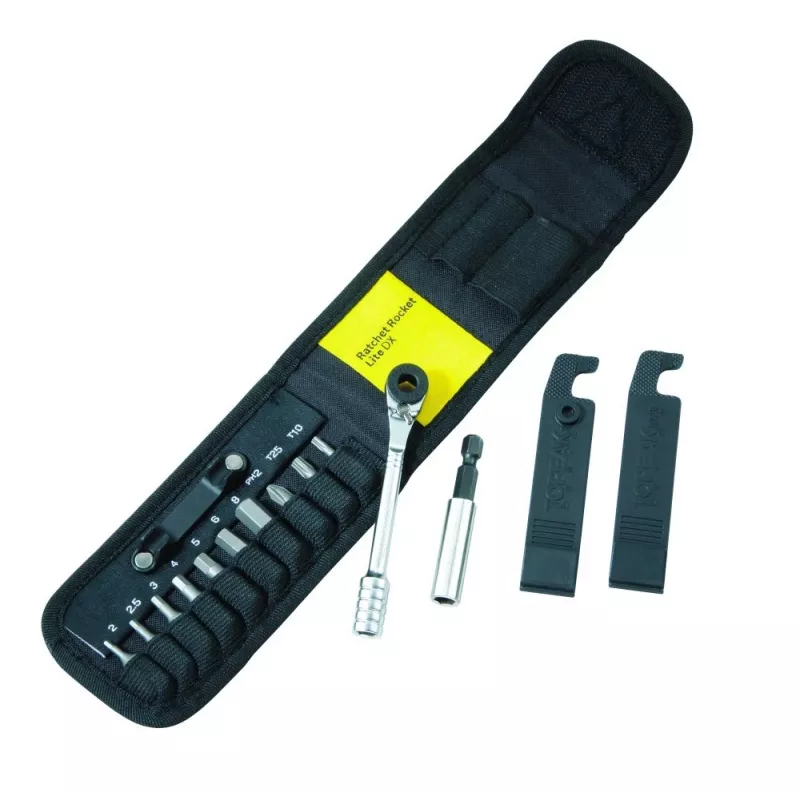 TOPEAK Ratchet Rocket Lite DX set chiavi, multitool a cricchetto compatto (T-TT2524)