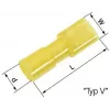 Lapp L-RC 63 V - L-RC 63 V - giallo - connettore femmina - dritto - ottone - poliammide - ottone (61794971)