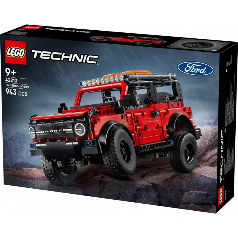 LEGO Technic set da costruzione Ford Bronco Off-Roader 4x4 modello 42213 — 943 pezzi, età 9+