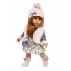Bambola Llorens Nicole 35 cm – tratti realistici, corpo morbido, bambola neonato