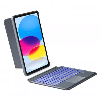 Tastiera inateck iPad 11 iPad 10ª gen. comp. QWERTZ grigia