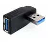 Adattatore di cambio sesso DeLOCK 65341 USB 3.0 nero
