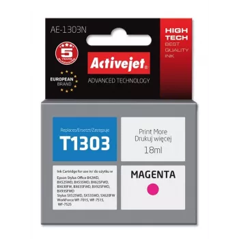 Activejet AE-1303N inchiostro (sostituto per Epson T1303; Supreme; 18 ml; magenta)