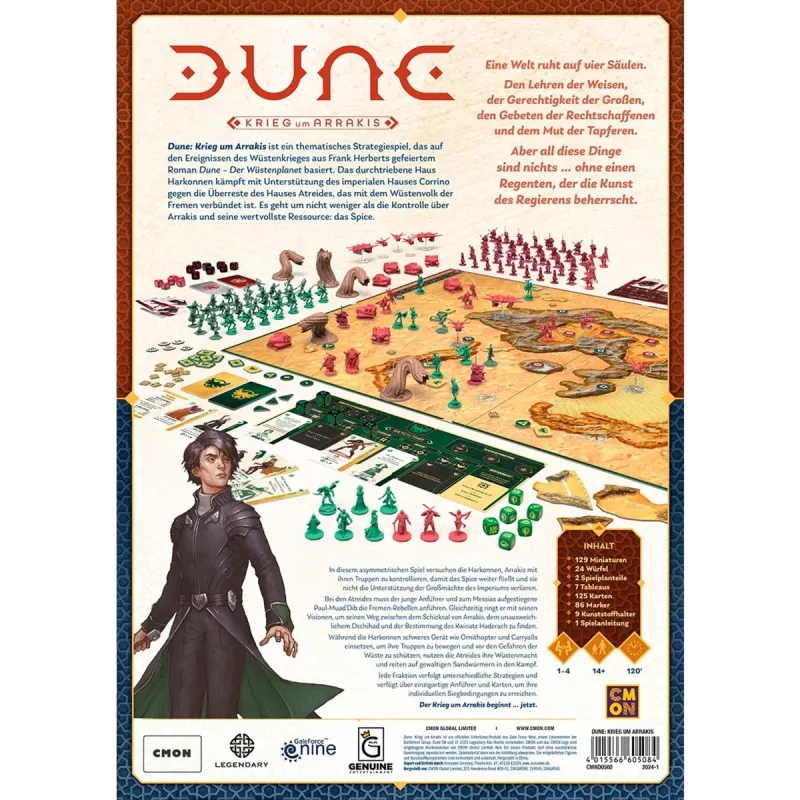 Dune: War for Arrakis, gioco da tavolo
