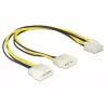 Cavo di alimentazione interno DeLOCK 85453 0,3m 8 pin EPS12V maschio