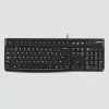 Logitech Desktop MK120 combo, nero, con filo, layout svizzero, 920-002504