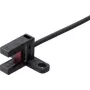 Sensore fotoelettrico a forcella Panasonic PM-T45 tipo T, commutazione chiaro/scuro, 5–24 V DC