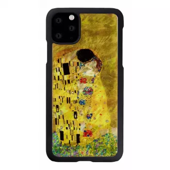 Custodia per smartphone iKins per iPhone 11 Pro Max – design bacio nero, custodia protettiva