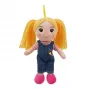 Morbida bambola di stoffa TULILO Madzia 20 cm — giocattolo di stoffa per bambini, aspetto artigianale