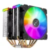 Sistema di raffreddamento per computer Jonsbo CR-2000GT dissipatore per processore 12 cm nero 1 pz.